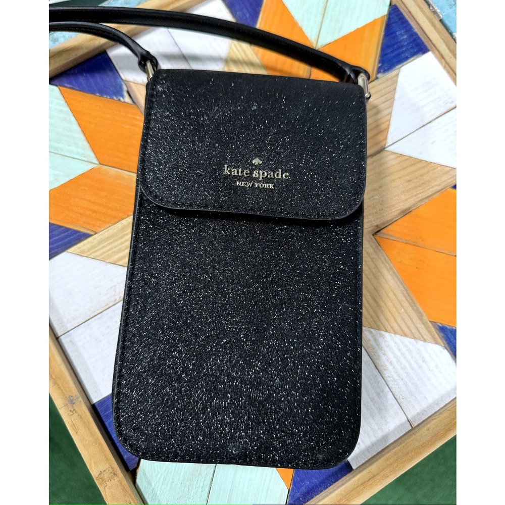 Kate Spade: Crossbody Glitter Flap Phone Bag